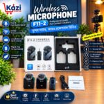 F11-2 Wireless Microphone For IPhone , Android and Camera Support