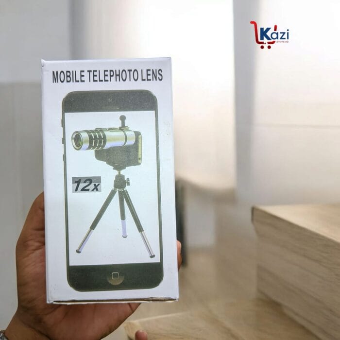 12x Zoom Metal Telephoto Lens For Mobile - Image 2