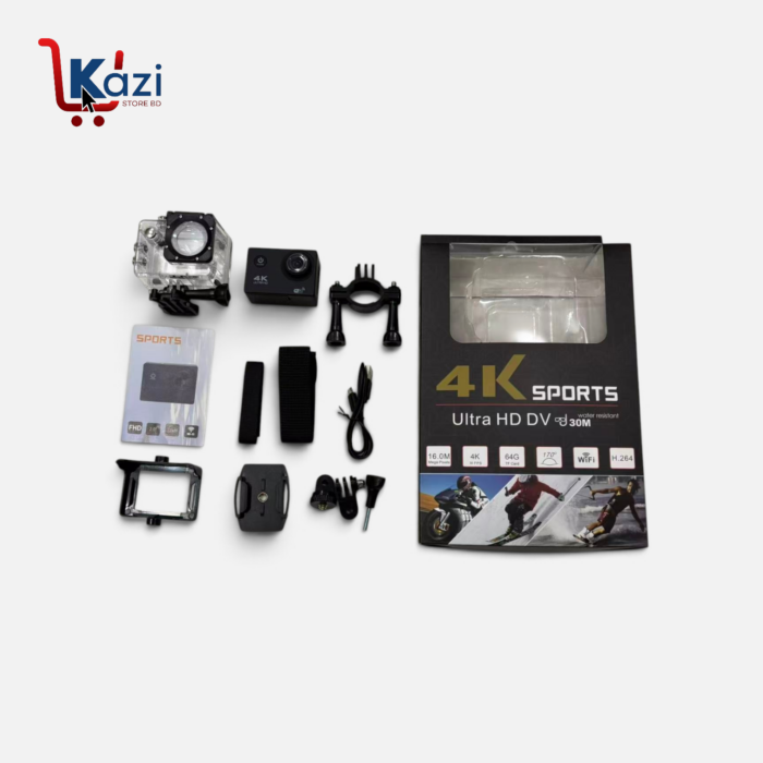4K SPORTS ULTRA HD 30M Waterproof Action Camera - Image 3