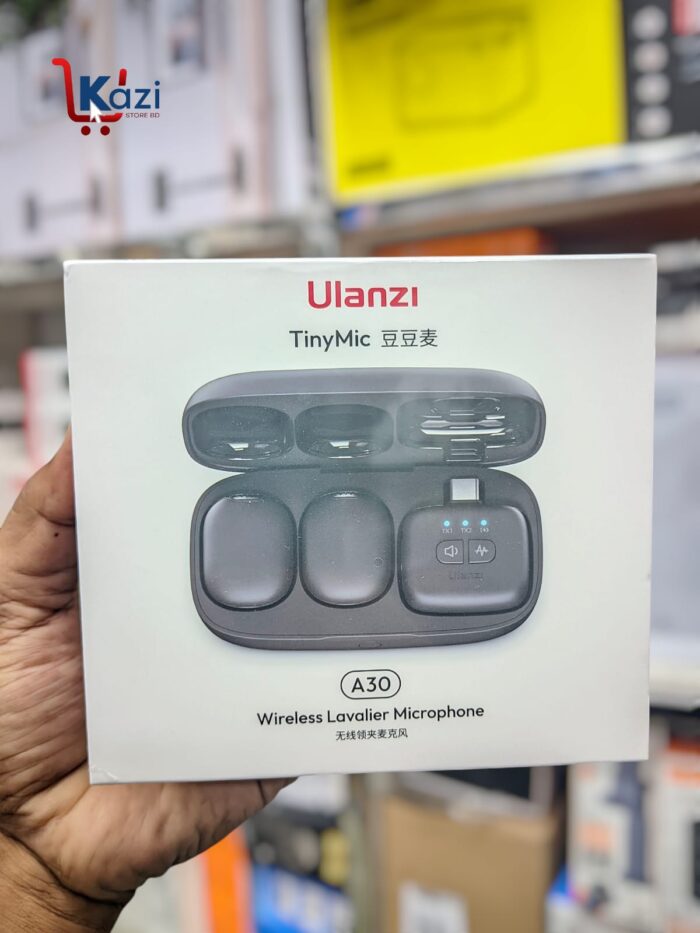 Ulanzi A30 Wireless Lavalier Tiny Microphone - Image 2