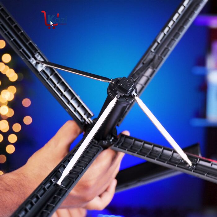 C12 Auto Face Tracking Tripod 360 for Android, iPhone & Camera (5.8ft) - Image 5