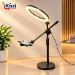 Phone Tripod Mount with 10 inch LED Ring Light Lamp