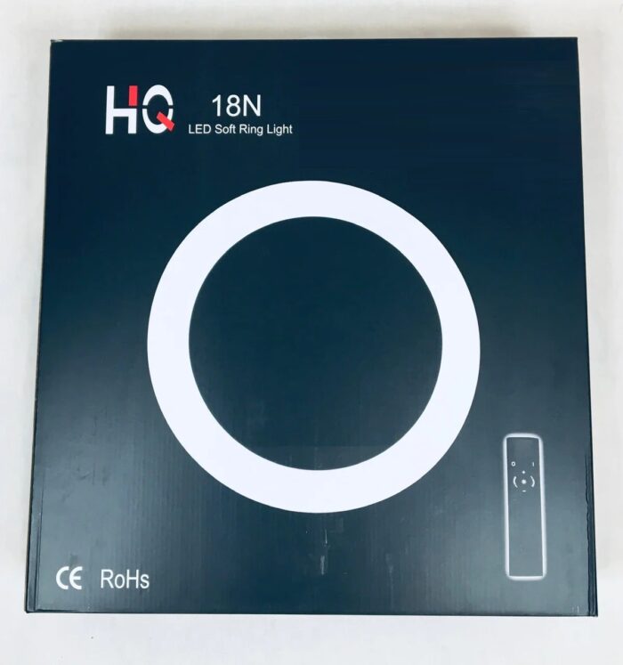 HQ-18N 18-inch LED soft ring light Without Stand - Image 2