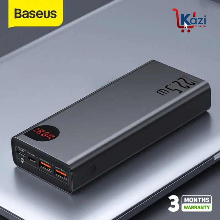 Baseus Adaman Metal Digital Display Fast Charging Power Bank 20000mAh (22.5W) - Image 3