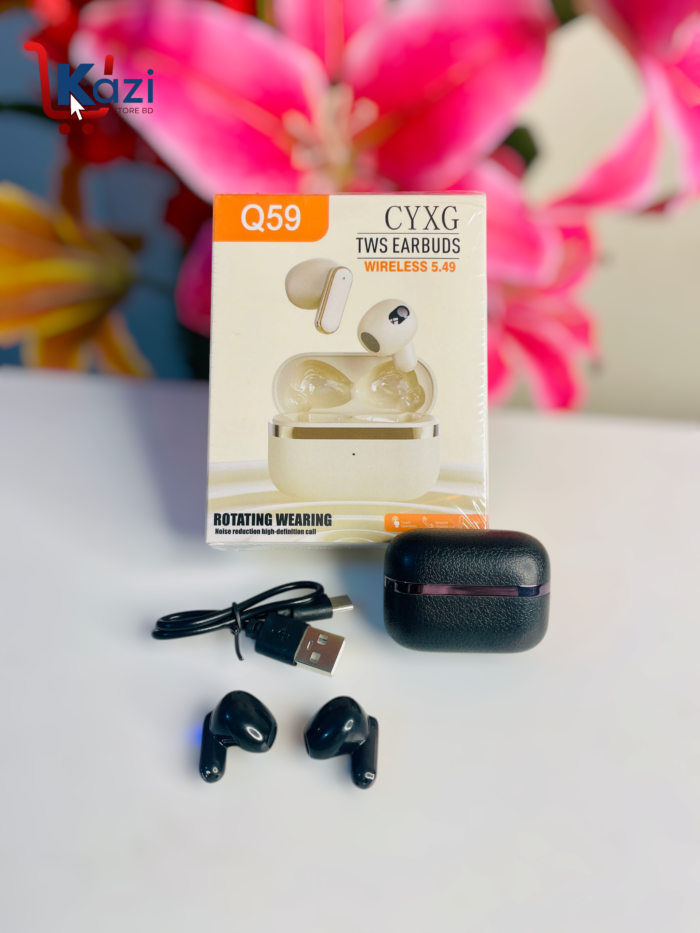 Q59 Wireless TWS Earbuds - Noise Reduction High-Definition Call - Image 3