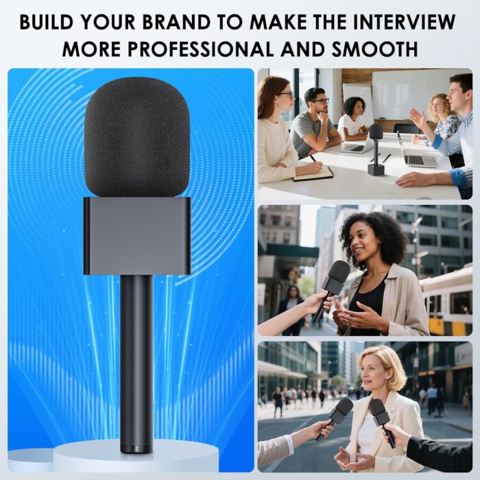 Interview Wireless Microphone Handheld Holder Stick for the Hosting Events - Image 5