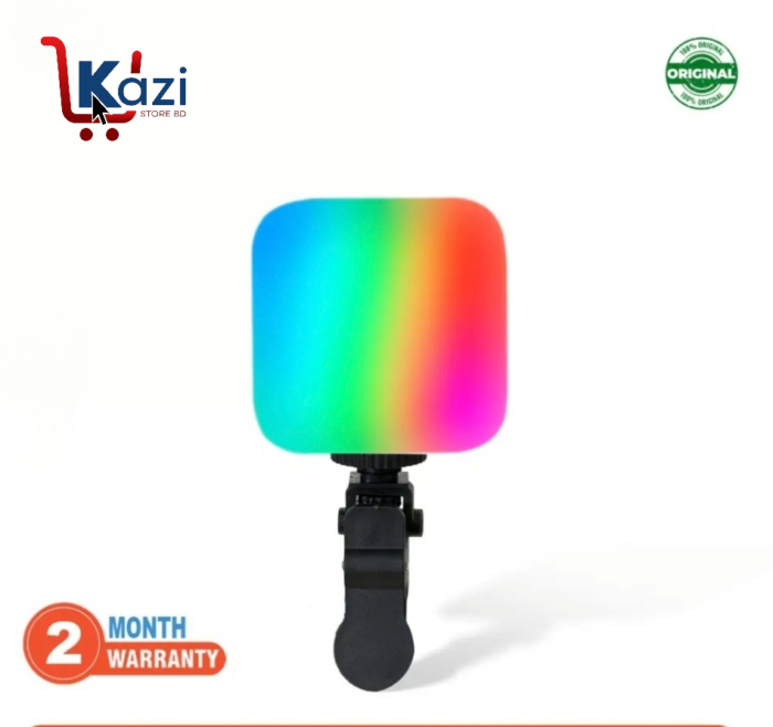 MJ-88 RGB Clip Fill Light mini LED video Live Photography Lighting - Image 2